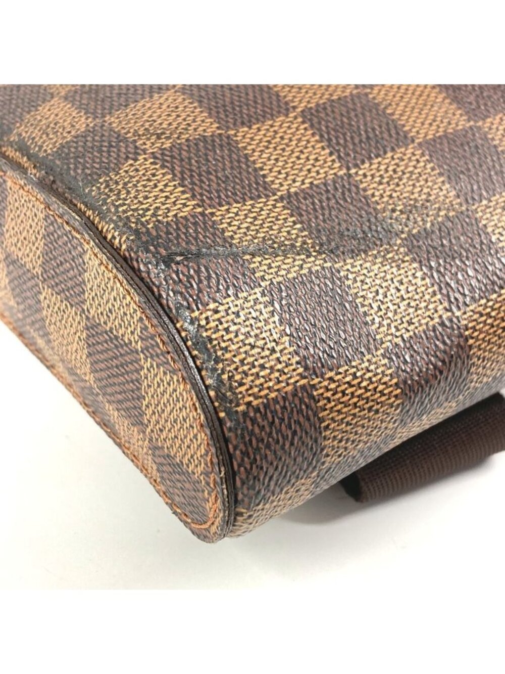 Louis Vuitton Belt Bag Geronimos Vintage Damier Canvas Ebene Brown - Picture 6 of 9